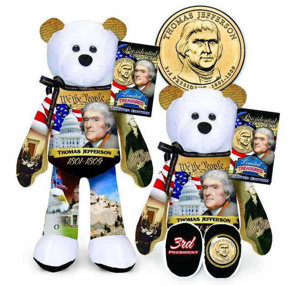 1st 36 President Dollar Coin bear Set