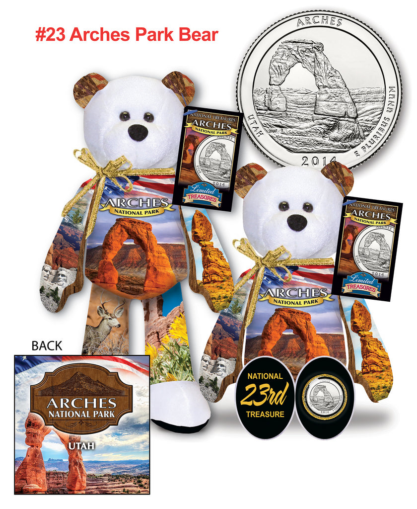 Arches Utah National Park Quarter bear