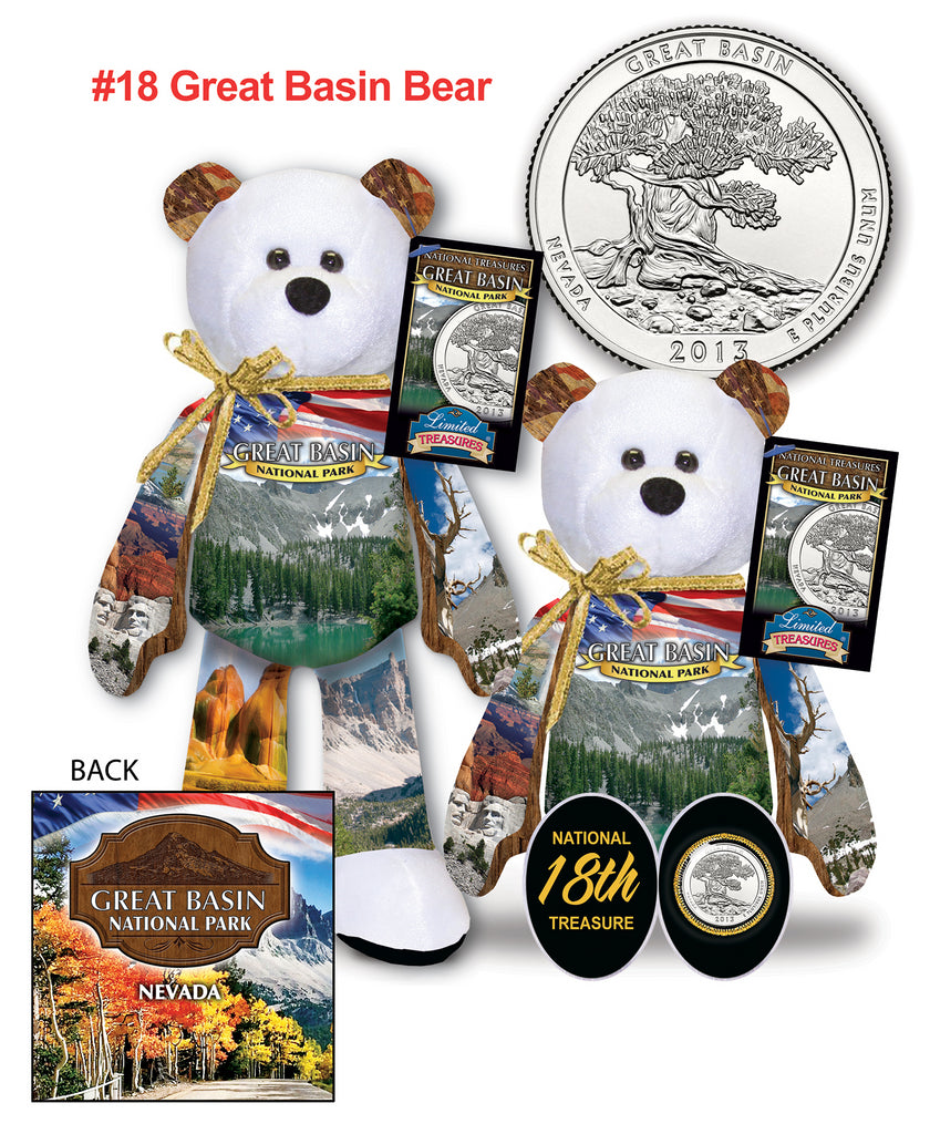 Great Basin Nevada National Park Quarter bear