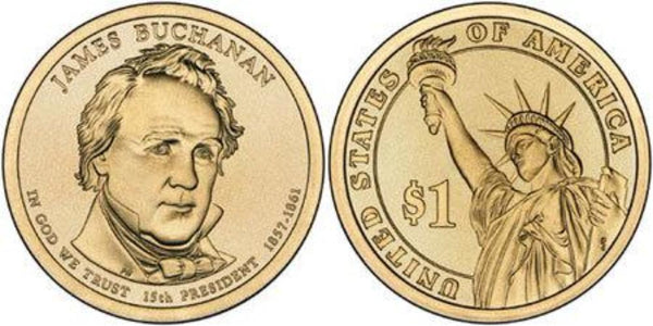 James Buchanan Dollar Coin