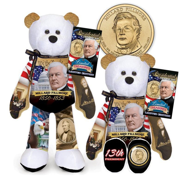 Millard Fillmore Dollar Coin Bear