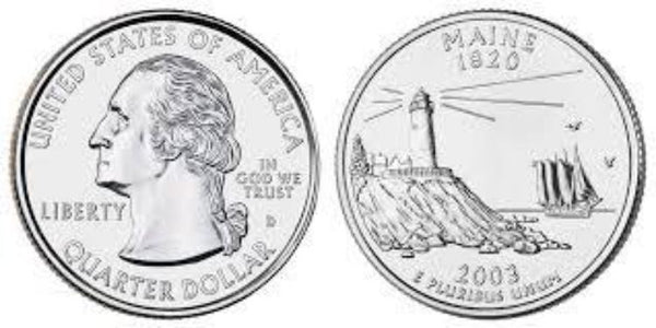 Maine State Quarter