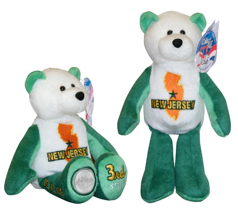 3 New Jersey State Quarter bear – Limited Treasures 3 New Jersey State Quarter bear – Limited Treasures
