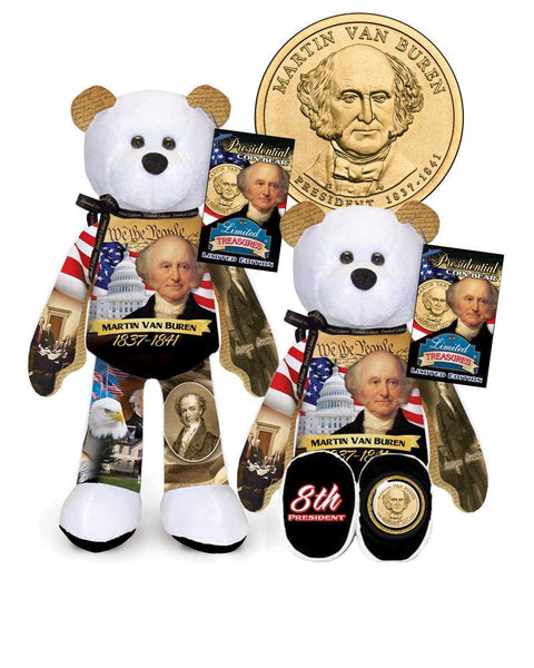 Martin Van Buren Dollar Coin Bear