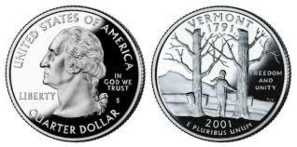 Vermont State Quarter