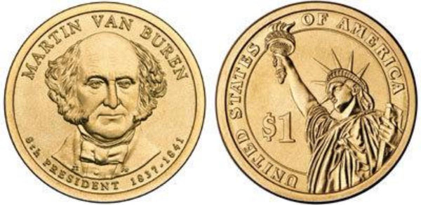 Martin Van Buren Dollar Coin