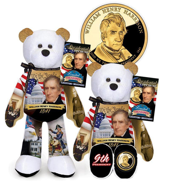 I - #9 William Henry Harrison Dollar Coin bear