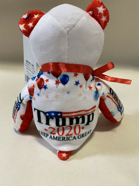 Qty of 2 Donald Trump 2020 Limited Edition Re-election Campaign Teddy Bears