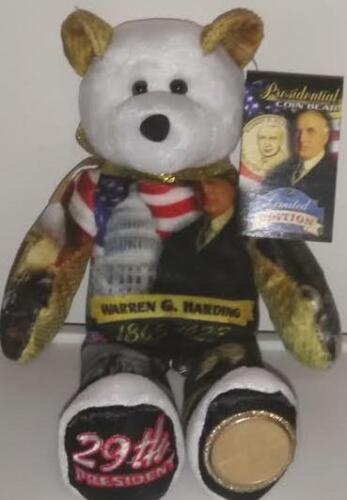 xe - #29 	Warren Harding Dollar Coin bear