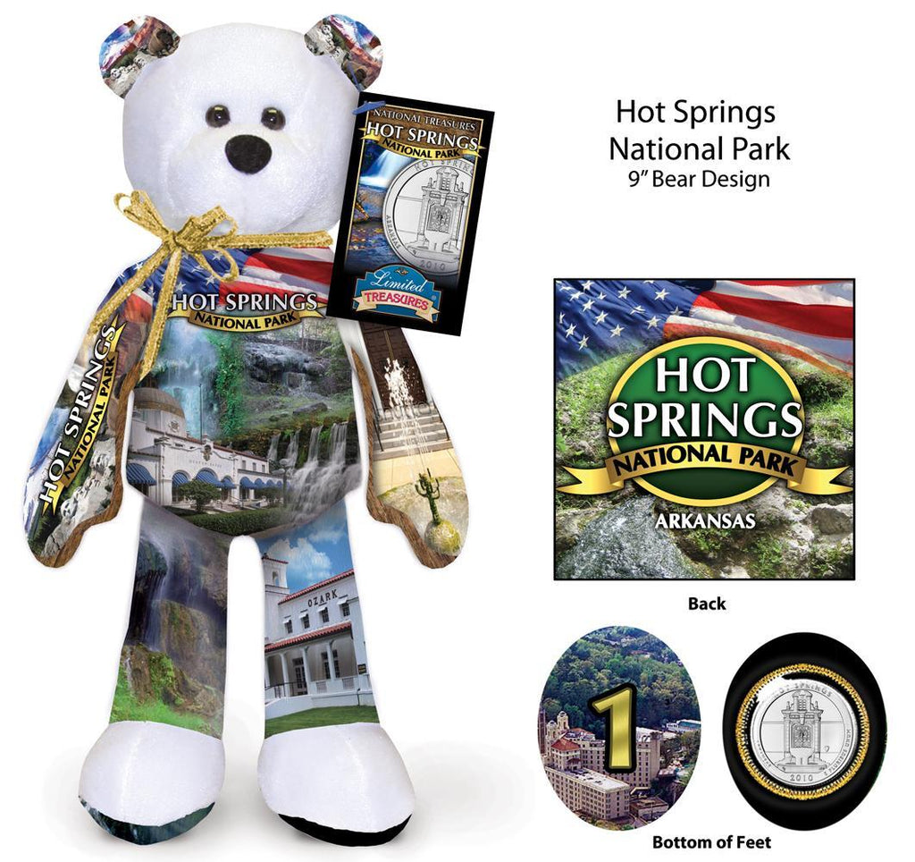 1ST 16 America the Beautiful National Parks Coin bear Set