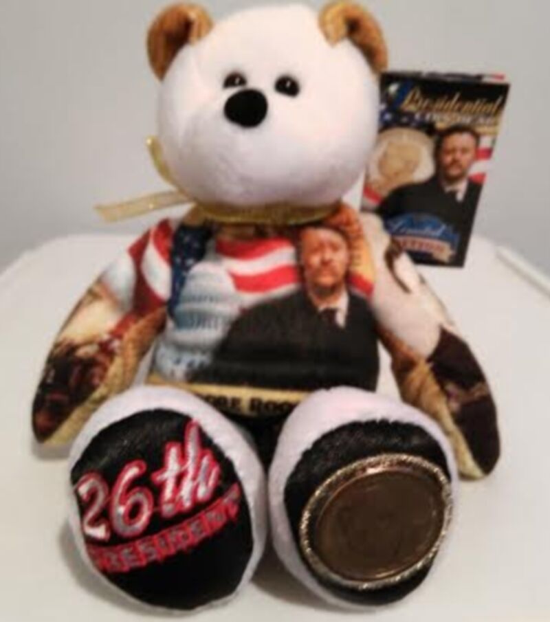 xd - #28 	Woodrow Wilson Dollar Coin bear